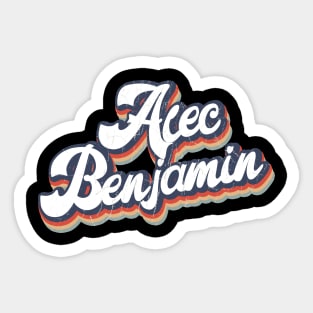 KakeanKerjoOffisial VintageColor Alec Benjamin Sticker